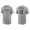 Men's Milwaukee Brewers Hunter Renfroe Gray Name & Number Nike T-Shirt