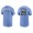 Men's Milwaukee Brewers Pedro Severino Light Blue Name & Number Nike T-Shirt