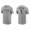 Men's Milwaukee Brewers Victor Caratini Gray Name & Number Nike T-Shirt