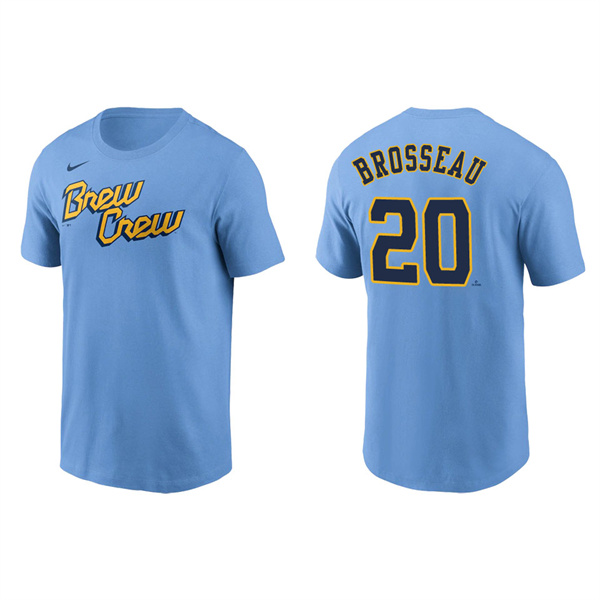 Mike Brosseau Brewers City Connect T-Shirt
