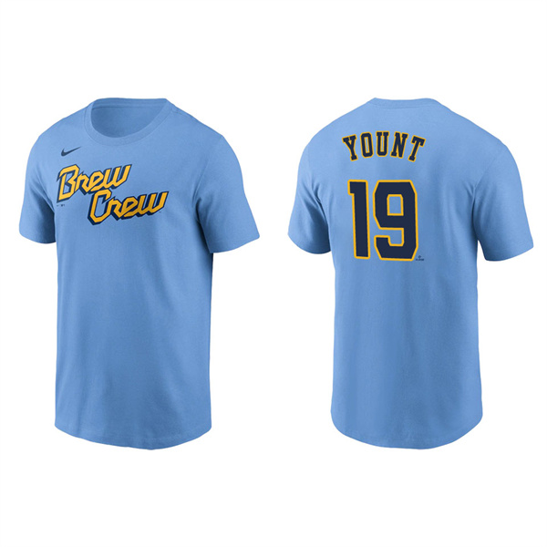 Robin Yount Brewers City Connect T-Shirt