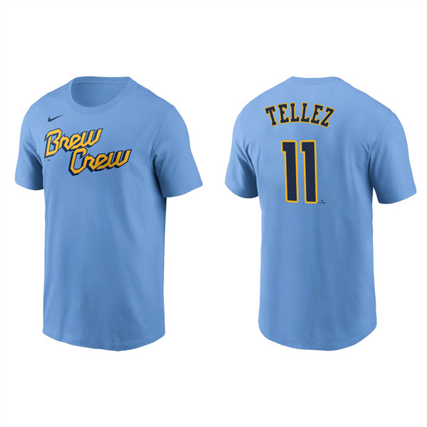 Rowdy Tellez Brewers City Connect T-Shirt