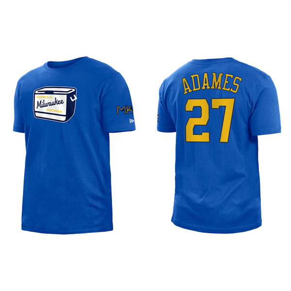 Willy Adames Brewers Royal City Connect T-Shirt