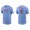 Men's Minnesota Twins Carlos Correa Light Blue Name & Number Nike T-Shirt