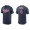 Men's Minnesota Twins Carlos Correa Navy Name & Number Nike T-Shirt