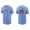 Men's Minnesota Twins Joe Smith Light Blue Name & Number Nike T-Shirt
