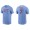 Men's Minnesota Twins Joe Mauer Light Blue Name & Number Nike T-Shirt