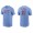 Men's Minnesota Twins Jorge Polanco Light Blue Name & Number Nike T-Shirt