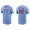 Men's Minnesota Twins Josh Donaldson Light Blue Name & Number Nike T-Shirt