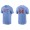 Men's Minnesota Twins Willians Astudillo Light Blue Name & Number Nike T-Shirt