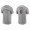 Men's Starling Marte New York Mets Gray Name & Number Nike T-Shirt
