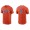 Men's Starling Marte New York Mets Orange Name & Number Nike T-Shirt