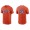 Men's New York Mets Chris Bassitt Orange Name & Number Nike T-Shirt