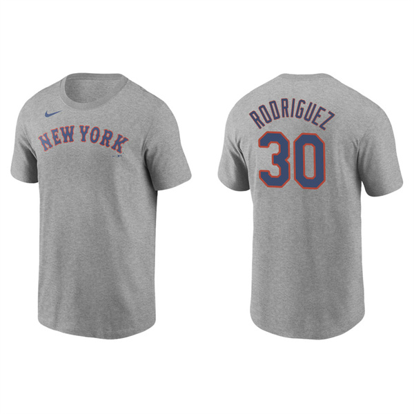 Men's New York Mets Joely Rodriguez Gray Name & Number Nike T-Shirt
