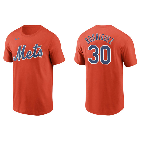 Men's New York Mets Joely Rodriguez Orange Name & Number Nike T-Shirt