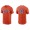 Men's New York Mets Travis Jankowski Orange Name & Number Nike T-Shirt