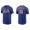 Men's New York Mets Travis Jankowski Royal Name & Number Nike T-Shirt