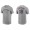 Men's New York Mets Darryl Strawberry Gray Name & Number Nike T-Shirt