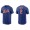 Men's New York Mets Dominic Smith Royal Name & Number Nike T-Shirt
