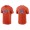 Men's New York Mets Edwin Diaz Orange Name & Number Nike T-Shirt