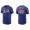 Men's New York Mets Jacob DeGrom Royal Name & Number Nike T-Shirt