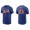Men's New York Mets Javier Baez Royal Name & Number Nike T-Shirt