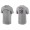 Men's New York Mets Jose Peraza Gray Name & Number Nike T-Shirt