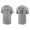 Men's New York Mets Luis Guillorme Gray Name & Number Nike T-Shirt