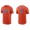 Men's New York Mets Marcus Stroman Orange Name & Number Nike T-Shirt