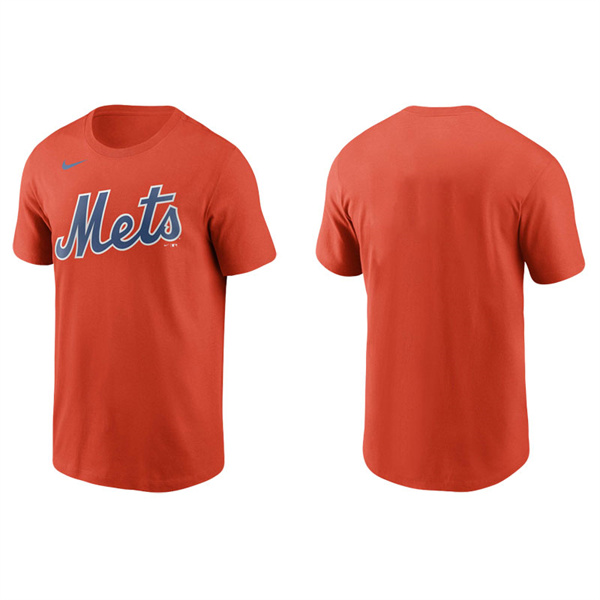 Men's New York Mets Orange Nike T-Shirt