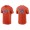 Men's New York Mets Noah Syndergaard Orange Name & Number Nike T-Shirt