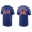 Men's New York Mets Noah Syndergaard Royal Name & Number Nike T-Shirt
