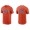 Men's New York Mets Robinson Cano Orange Name & Number Nike T-Shirt