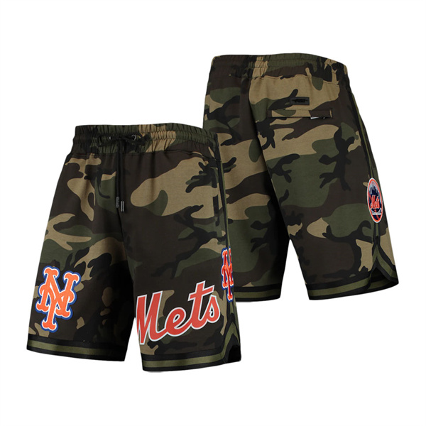 Men's New York Mets Pro Standard Camo Team Shorts