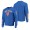 Men's New York Mets Pro Standard Royal Stacked Logo Pullover Sweatshirt
