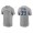 Men's New York Yankees Jose Trevino Gray Name & Number Nike T-Shirt