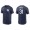Men's New York Yankees Aaron Hicks Navy Name & Number Nike T-Shirt