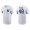 Men's New York Yankees Anthony Rizzo White Name & Number Nike T-Shirt