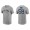Men's New York Yankees Luke Voit Gray 2021 Field Of Dreams T-Shirt