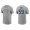 Men's New York Yankees Luke Voit Gray Name & Number Nike T-Shirt