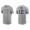 Men's New York Yankees Rougned Odor Gray Name & Number Nike T-Shirt
