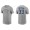 Men's New York Yankees Tim Locastro Gray Name & Number Nike T-Shirt