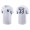 Men's New York Yankees Tim Locastro White Name & Number Nike T-Shirt