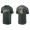 Men's Oakland Athletics Chad Pinder Green Name & Number Nike T-Shirt