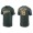 Men's Oakland Athletics Mitch Moreland Green Name & Number Nike T-Shirt