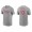Men's Johan Camargo Philadelphia Phillies Gray Name & Number Nike T-Shirt
