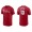 Men's Johan Camargo Philadelphia Phillies Red Name & Number Nike T-Shirt