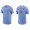 Men's Philadelphia Phillies Nick Castellanos Light Blue Name & Number Nike T-Shirt