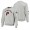Men's Philadelphia Phillies Pro Standard Heathered Gray Stacked Logo Pullover Sweatshirt