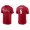 Men's Philadelphia Phillies Andrew Knapp Red Name & Number Nike T-Shirt